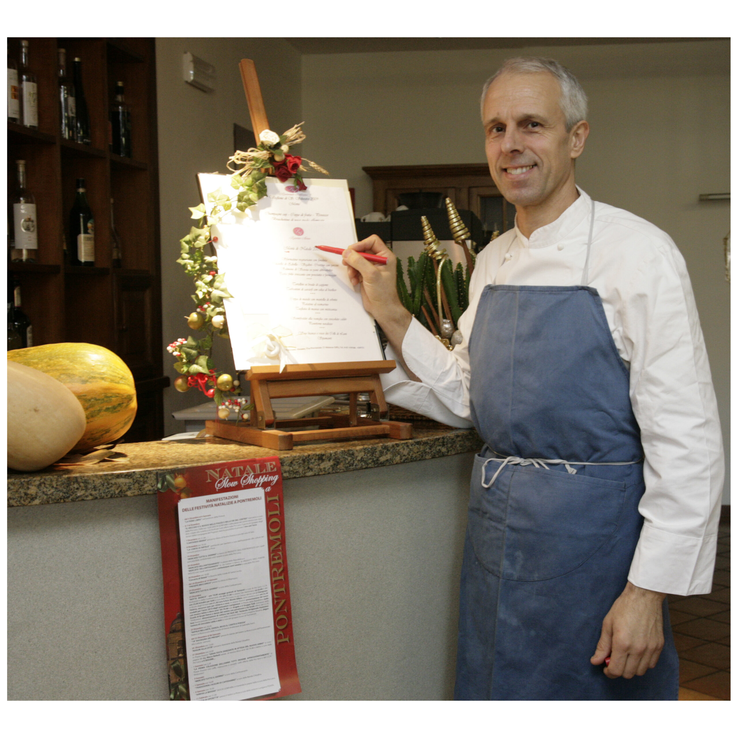 Lo chef Silvano Donati Lo chef Silvano Donati